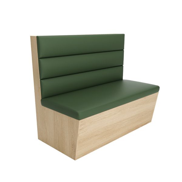 Hot Sale Commercial Cafe Restaurant Furniture Tea House Coffee Shop Wood Booth Seating Table and Chair Set for Hotel Bistro