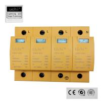 Dispositif de protection de montée subite d'Imax 65kA IP20 avec l'emplacement du PE quatre
