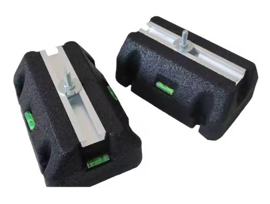 Industrial HVAC Rubber Mounting Feet Anti-Vibration Fix It Foot