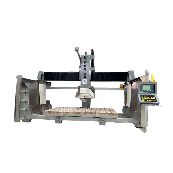 5-Axis Bridge Stone Cutter with Italian DDX System 900mm Saw Blade and ±0.1 mm Cutting Accuracy