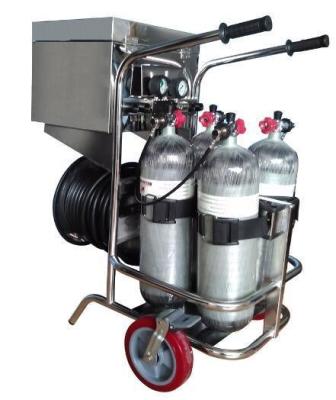 Movable Long Tube Wheel Breathing SCBA KL99-FBCAR For Fire Fighting