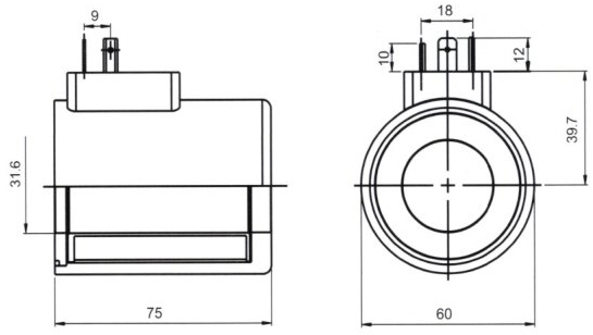 Тип гидравлическая катушка Bosch Rexroth клапана соленоида