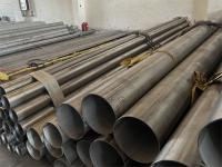 A tubulação soldada de aço inoxidável DSAW 50mm do API 5L EN10217 A53 desaparece o revestimento