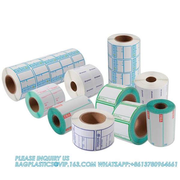 Water Proof Self-Adhesive Label Thermal Sticker For Bottle Supermarket Store Water Bottle, Outdoor Stickers, Camping