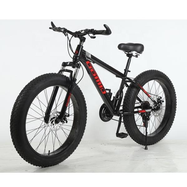 Fatbike Customizable Cruiser Snow Mountain Cycle Bicycle Beach Bikes carbon steel Fork Material 25kg 30-inch All Terrain