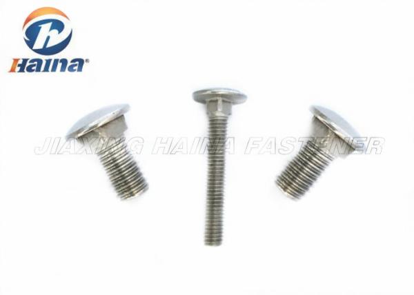 Stainless Steel 304 316 Hardened Plain Finish Coach M12 carriage bolt