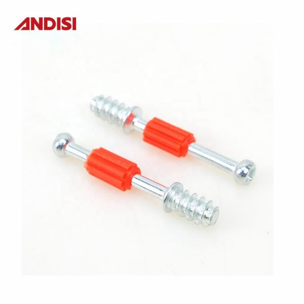 Other Furniture Hardware Mini Fix Dowel Cabinet Connector Bolt Plastic Self Tapping Screw