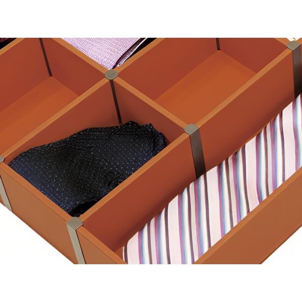 Plateau de rangement pour bijoux de garde-robe de taille personnalisée, inserts de tiroir à bijoux exquis YG-T001