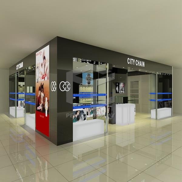 1200mm Long Boutique Watch Display Showcase For Shop ODM