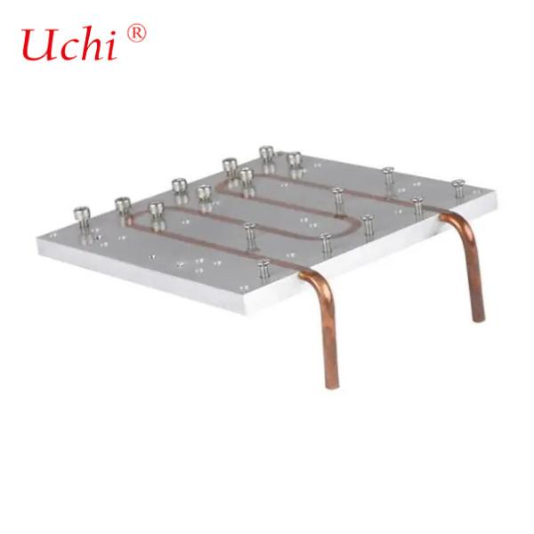 China Pressed Tubed Liquid Cold Plate Copper Tube