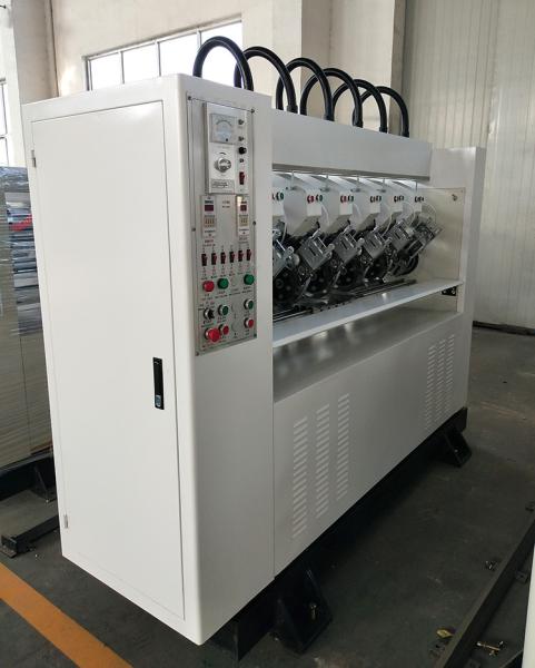 Thin Blade Slitter Scorer Corrugated Carton Box Machine 2400mm Electric Driven