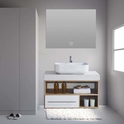 OEM / ODM Bathroom Sinks And Cabinets Solid Wood And Marble