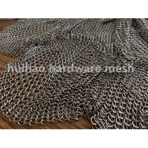 Decoração Drivider de Ring Metal Mesh Drapery For do correio de corrente de 304 Ss