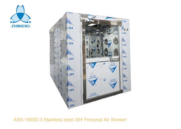 Swing Door 304 Stainless Steel Cleanroom Air Shower