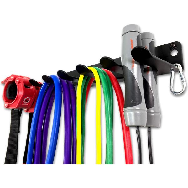 Домашний тренажерный зал Пронг крюки и стальной стенки крепление для подъема ремней и аксессуаров стойки