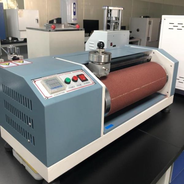 UP-1001 DIN Abrasion Resistance Tester with 150mm Roll Diameter and 40rpm Rolling Speed for Flexible Material Testing