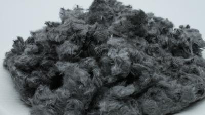 316L High Temperature Resistant Short SS Fibers , 6.5um  3mm Length Anti Static Fiber