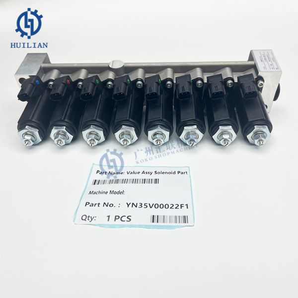 High-Performance Solenoid Valve Assembly YN35V00022F1 for Kobelco Excavator SK Series