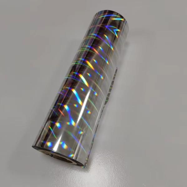 PET Based Pillar Of Light Holographic Metallized Thermal Lamination Film For Versatile Packaging Printing
