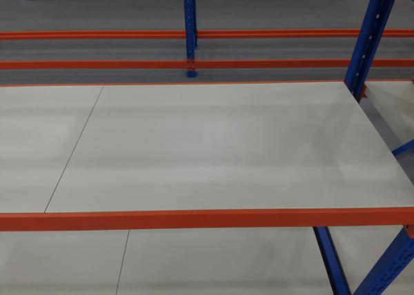 Free Standing Stainless Steel Shelves , Long Span Industrial Racking Steel Shelving