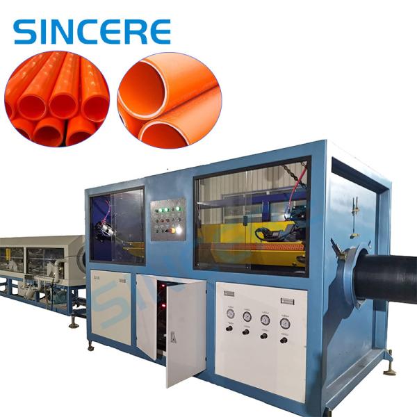 50mm-160mm PPR Pipe Extrusion Machine HDPE Water Pipe Extrusion Line