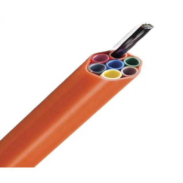 Воздуха трубопровода G652D кабель оптического волокна 12 микро- надутый 24 ядра