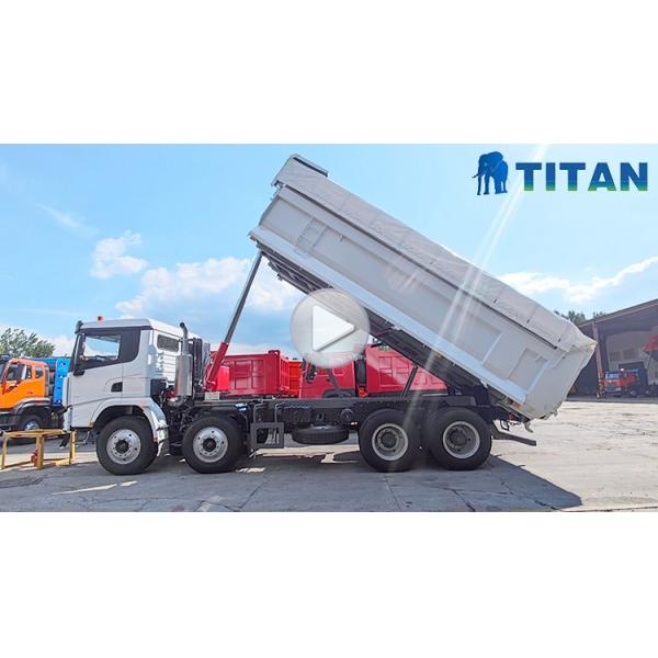 TITAN Shacman X3000 8x4 Dump Truck Price