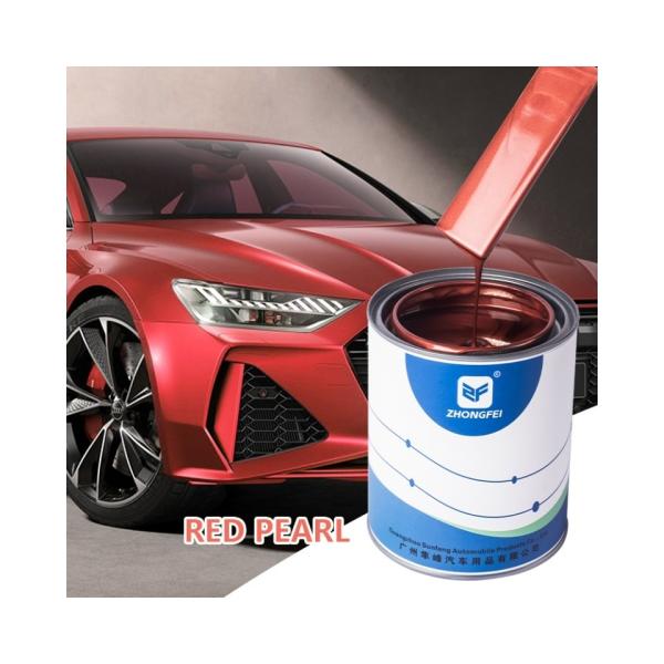 Grey Polymetal Chameleon Paint 1K Automotive Paint For Car Liquid Coating