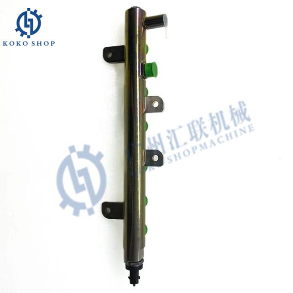 Bosch Distribuidor de combustible Tubo de tren común 3977530 0445226042 6754711210 0445226034 Combustible de ajuste múltiple Motor 6D107 Excavadora