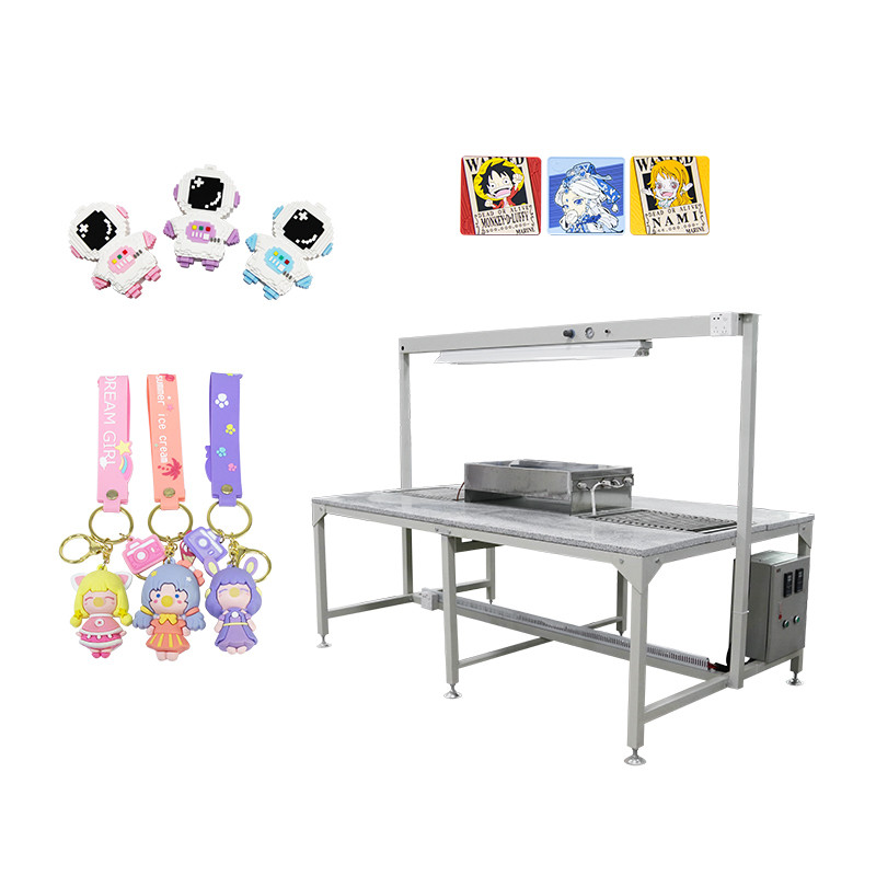Automatic Baking Mold Machine PVC Heating Table for PVC Keychains Crafts Making