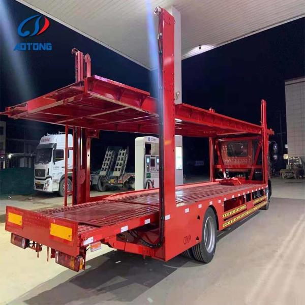 3-Axle 13T Car Carrier Semi Trailer with 500mm Main Beam