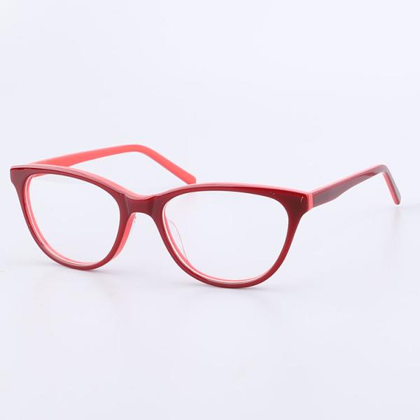 46 - 17 - 126 Acetate Cat Eye Blue Light Blocking Eyewear