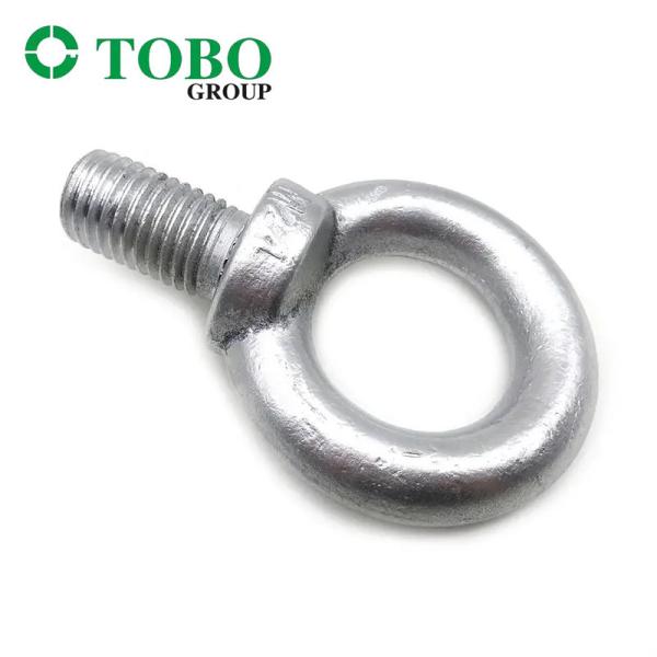 Lightweight Zinc Plated Eye Bolts Nuts Ideal for Industrial Applications