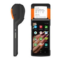 terminal tenu dans la main de position de 4G WIFI Sunmi V2 Android avec l'imprimante Cash Register