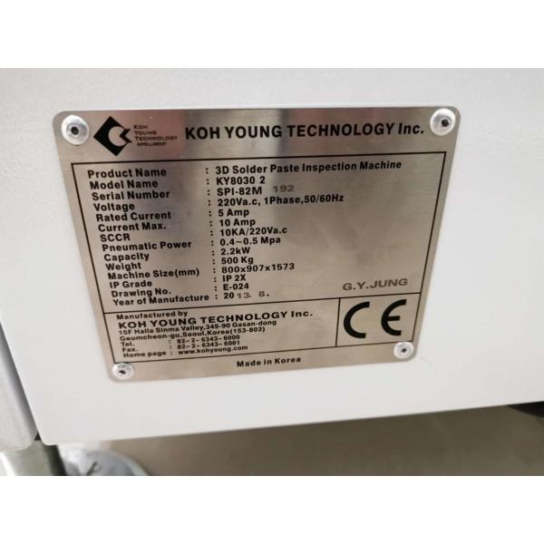 3D KOH YOUNG SPI Machine KY8030 SMT SPI Machine