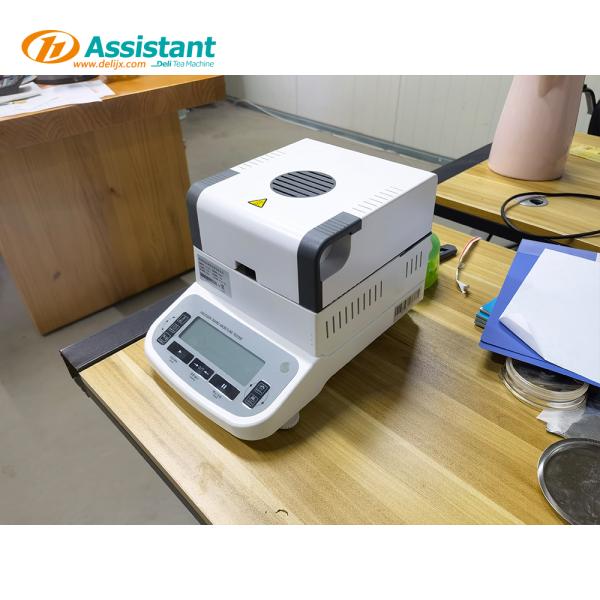 Plastic Portable Halogen Moisture Analyzer 310*205*200 mm Dimension for 120g Capacity