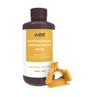ASTM D638 ASTM D790 Impresión 3D dental Resina amarilla Resina fotosensible