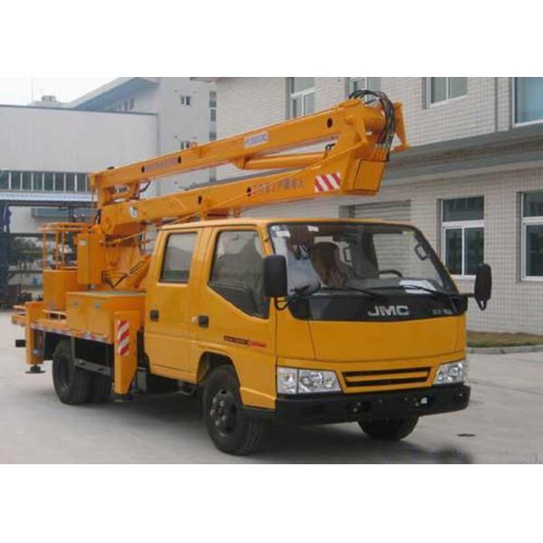 JMC 4x2 Hydraulic High Altitude Operation Truck With Platform 12m ~ 18m Height