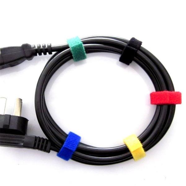 15mm*200mm 100%Nylon Double Sided Velcro Cable ROSH
