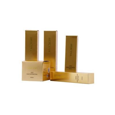 2020 Cardboard Soft Touch Cosmetic Skin Care Boxes Makeup Paper Box