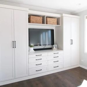 Modern Design Furniture Closet Set Pop Style Luxury Custom Storage Bedroom
