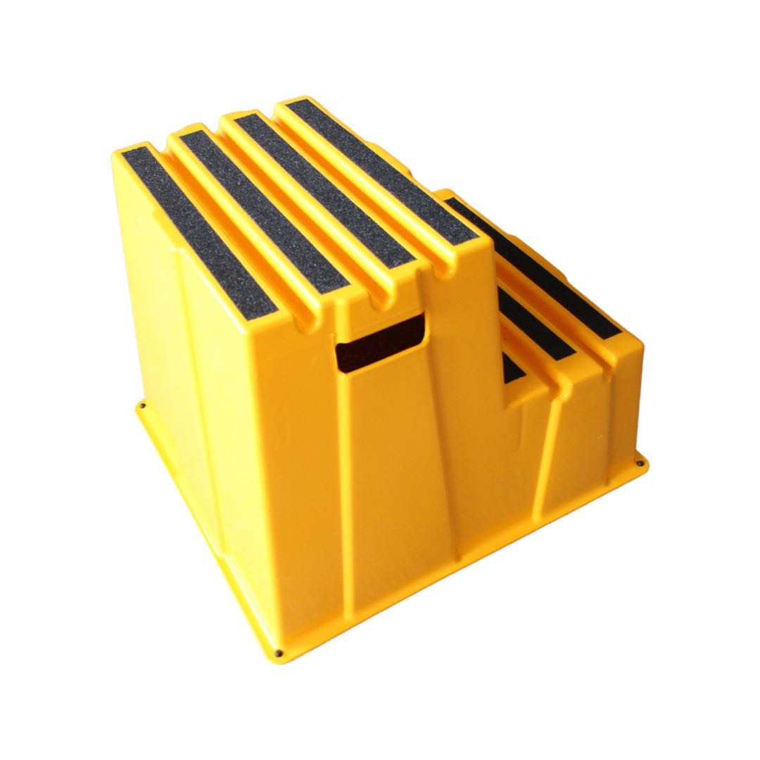 Высокая безопасность 2 - пластмасса HDPE лестницы шага шага легкая для того чтобы двинуть