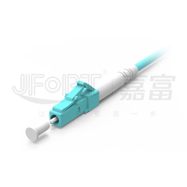 Гибкого провода мультимодный 50/125 3.0mm LSZH оптического волокна LC-LC Aqua двухшпиндельного