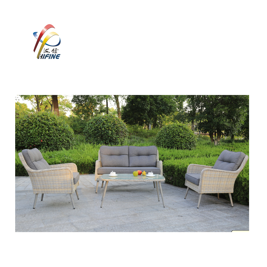New Aluminium Rattan Outdoor Furniture Set