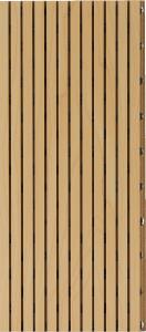 0.85 NRC Grooved Acoustic Sound Panels For Office Theater Auditorium And Church
