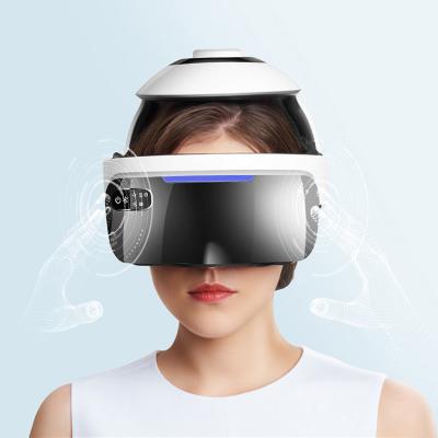 Intelligent Electric Bluetooth Head SPA Massager Helmet Octopus Vibration With Air Pressure