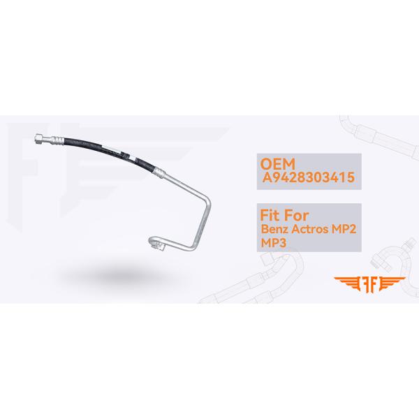 MP2 MP3 A9428303415 Air Conditioning Suction Pipeline For Mercedes Benz Actros