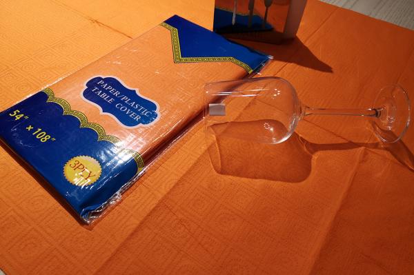 1.37Mx2.74M flexível Party Paper Tablecloths para remover ervas daninhas de todas as estações