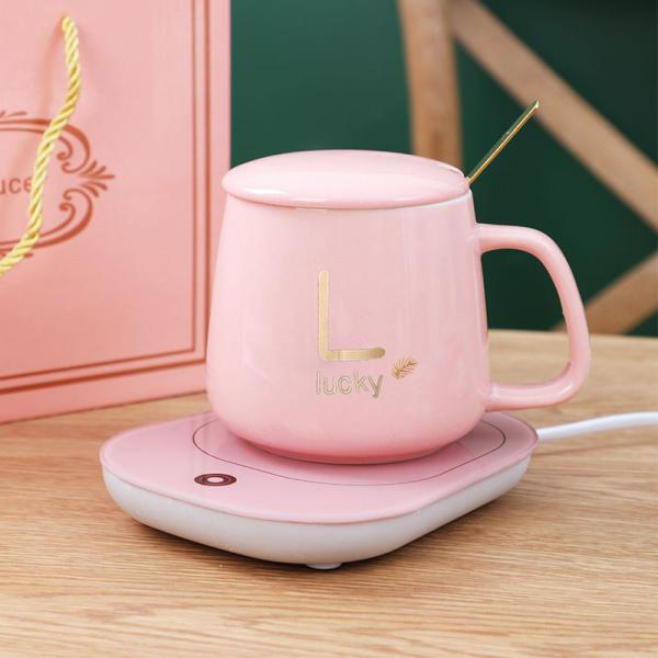 Stay Cozy with Warm Cup Set and Automatic Heating Coasters Shipping Cost Included