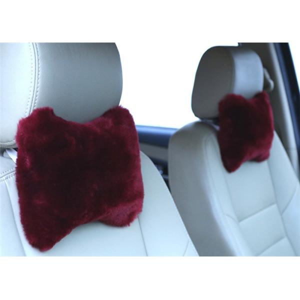 Боне подушка сидения Ламбсвоол формы мягко удобная для украшения/заголовника автомобиля